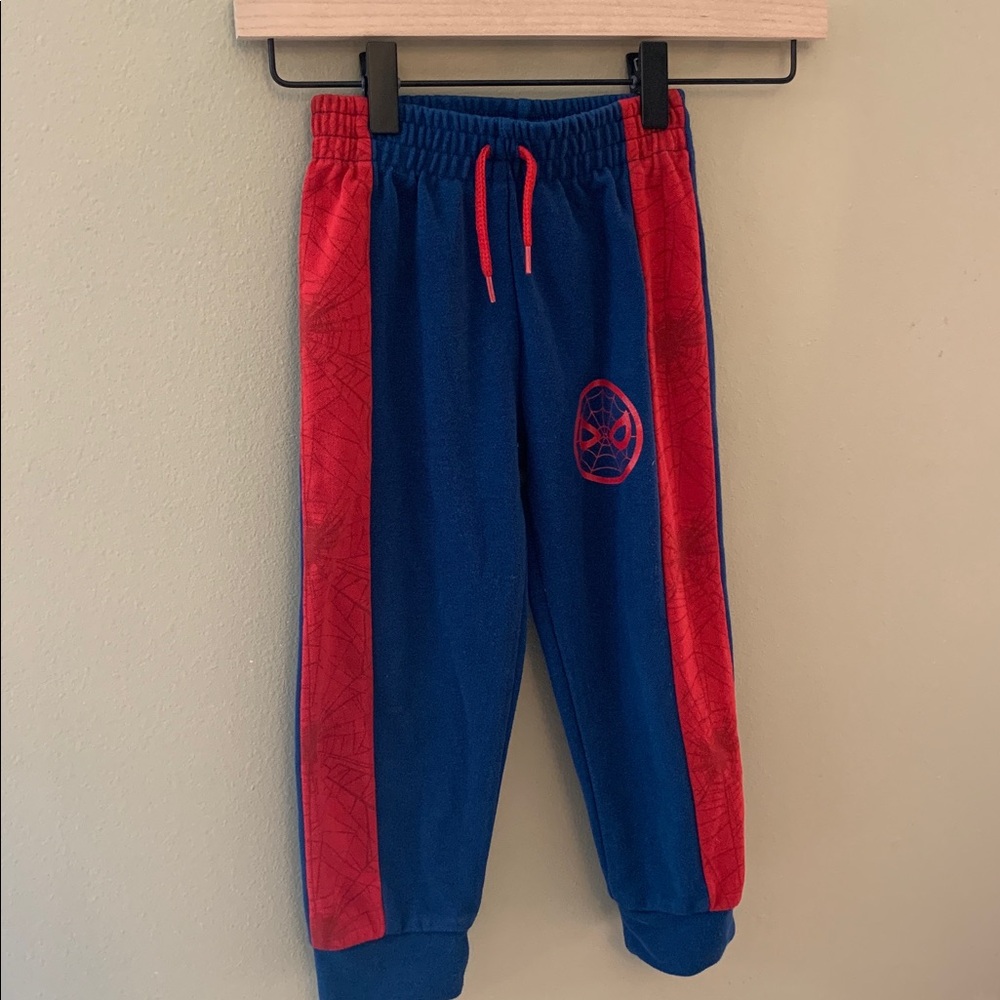 Marvel Spider-Man Blue and Red Kids Pants
